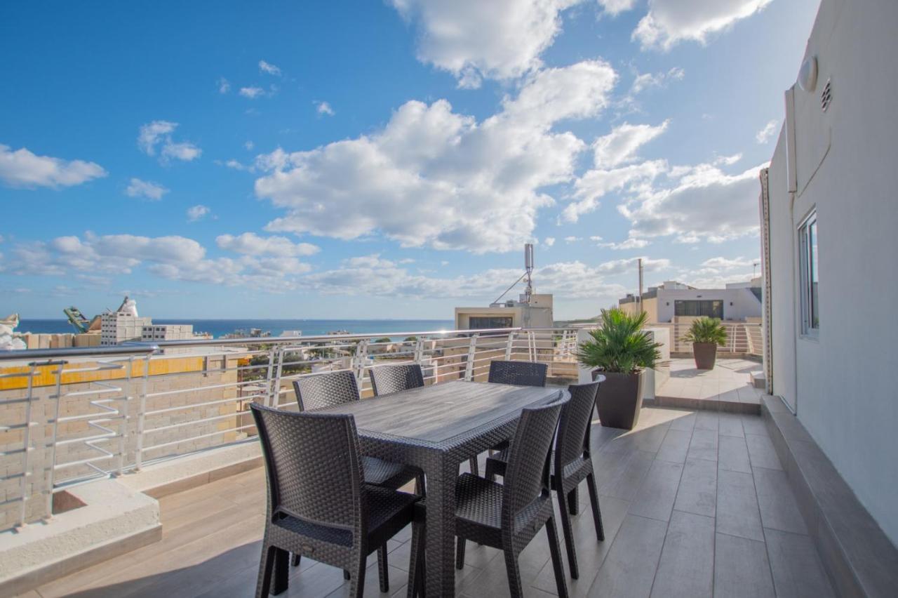 Kernice Penthouse With Sea And Country Views Of Xghajra Exterior foto