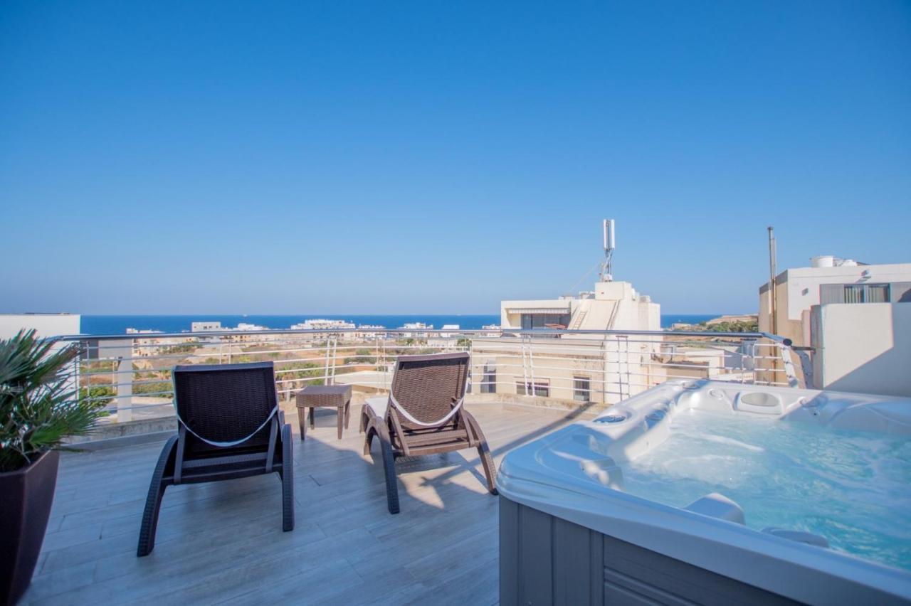 Kernice Penthouse With Sea And Country Views Of Xghajra Exterior foto